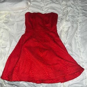 Bebe Strapless Dress